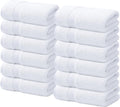 100% Cotton Luxury Wash Cloths for Showering - 12 Pack