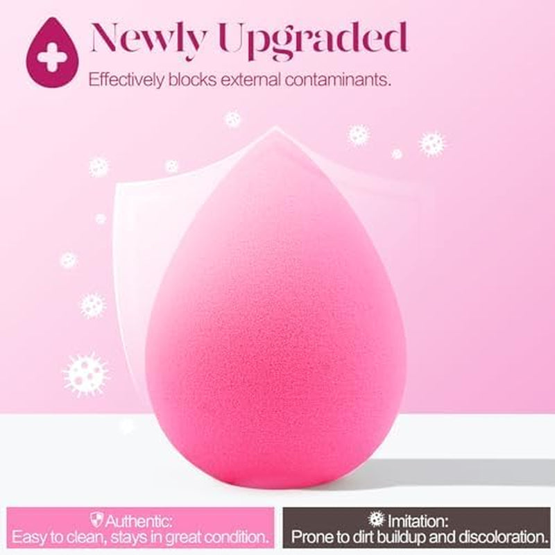 Makeup Sponge Set of 6, Super Soft Beauty Sponges for Foundation