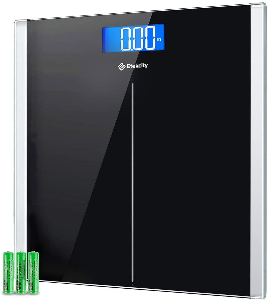 Bathroom Scale for Body Weight, Digital, Highly Accurate, 400 Lbs